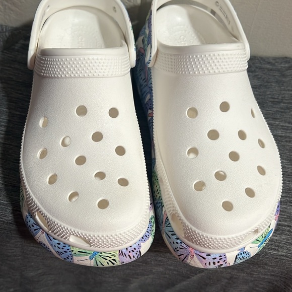 Crocs Swiftwater Mossy Oak Camo Flip flops slides size 7 - Picture 5 of 7